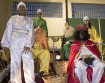 Cabalgata 2018: Reyes Magos y pajes reales en la Carroza Real