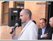 Félix Jiménez (Kiro Sushi) dando el pregón de Fungitur 2015