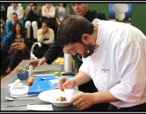 Cocina en directo con Ventura Martinez, cocinero de Chef Nino 