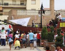 Carroza sobre Piratas del Caribe