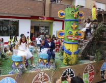 Carroza realizada por los Reyes infantiles