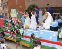 Carroza realizada por los Reyes