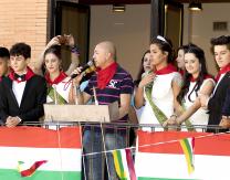 Chupinazo San Antonio 2019 desde el Balcón del Ayuntamiento