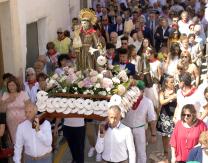 Procesión en honor a San Antonio de Padua