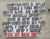 Intervención de arte urbano a cargo de Me Lata