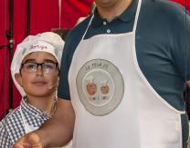 Plato cocinado por Victor y Jorge